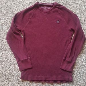 Men's American Eagle Long Sleeve Thermal Tee